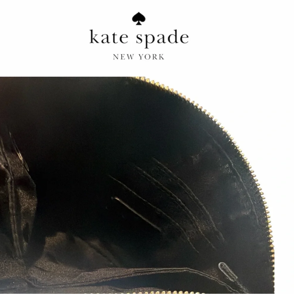 Kate Spade‎ Chelsea Medium Metallic Leopard Print Wristlet